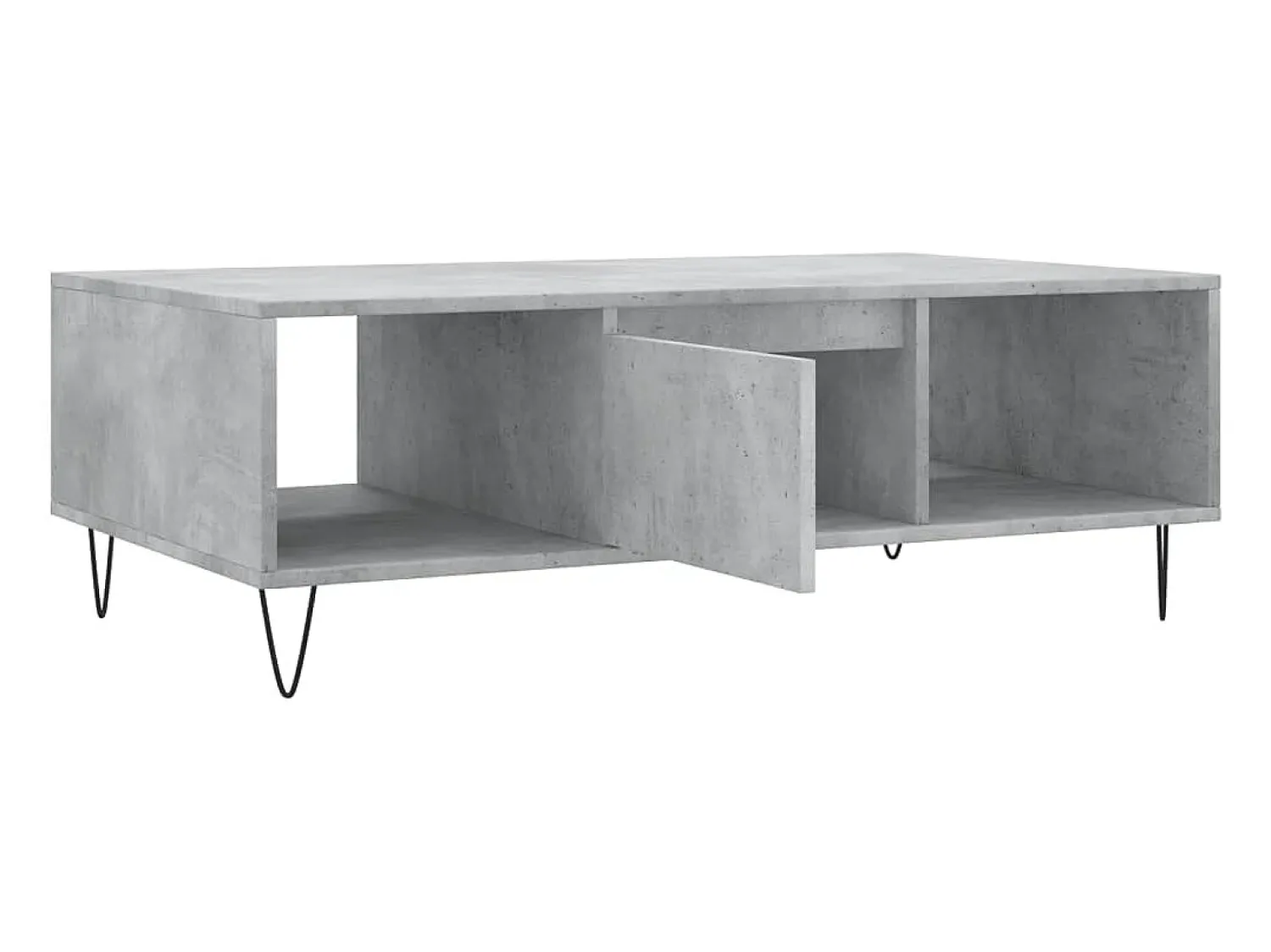 vidaxl Mesa de centro 104x60x35cm derivados de madeira sonoma^ Mesa De Centro