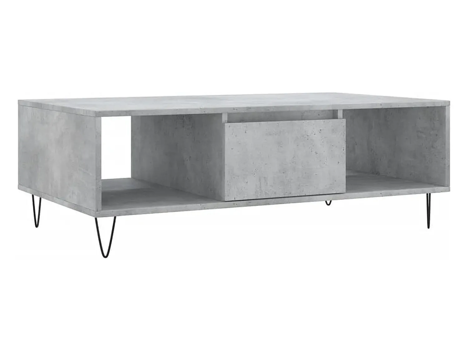 vidaxl Mesa de centro 104x60x35cm derivados de madeira sonoma^ Mesa De Centro