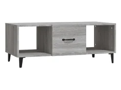 Mesa de centro 102x50x40cm derivados de madeira sonoma PT436428^ Mesa De Centro