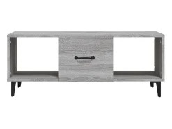 Mesa de centro 102x50x40cm derivados de madeira sonoma PT436428^ Mesa De Centro