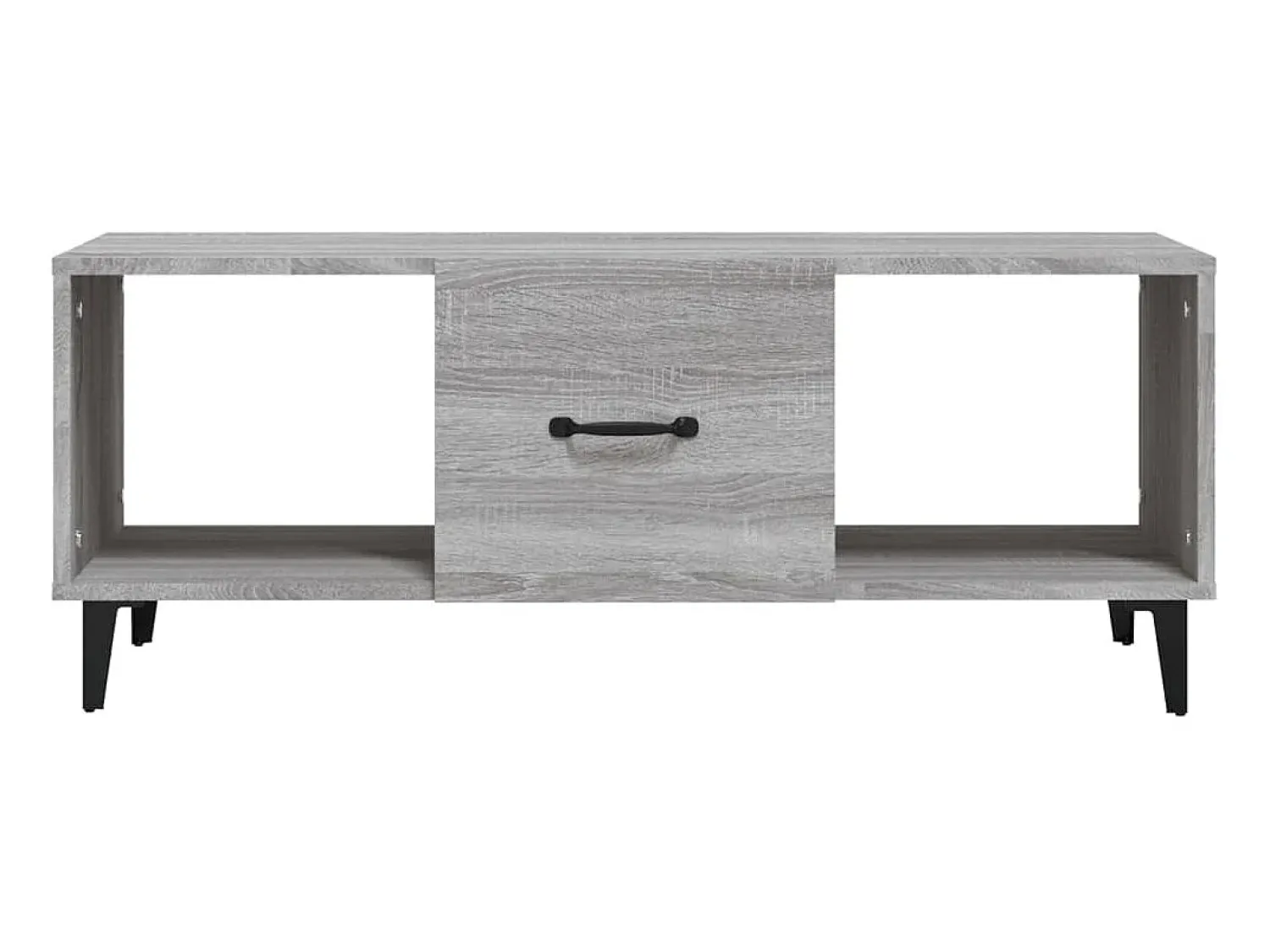 Mesa de centro 102x50x40cm derivados de madeira sonoma PT436428^ Mesa De Centro