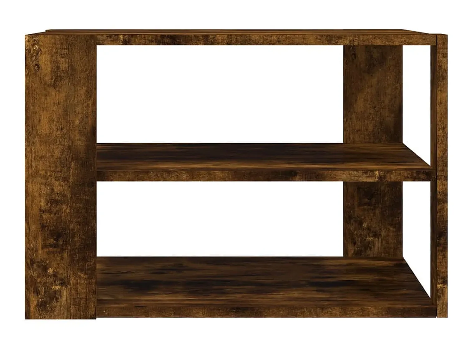 Mesa de centro 59,5x59,5x40cm derivados madeira carvalho fumado PT864996 Castanho
