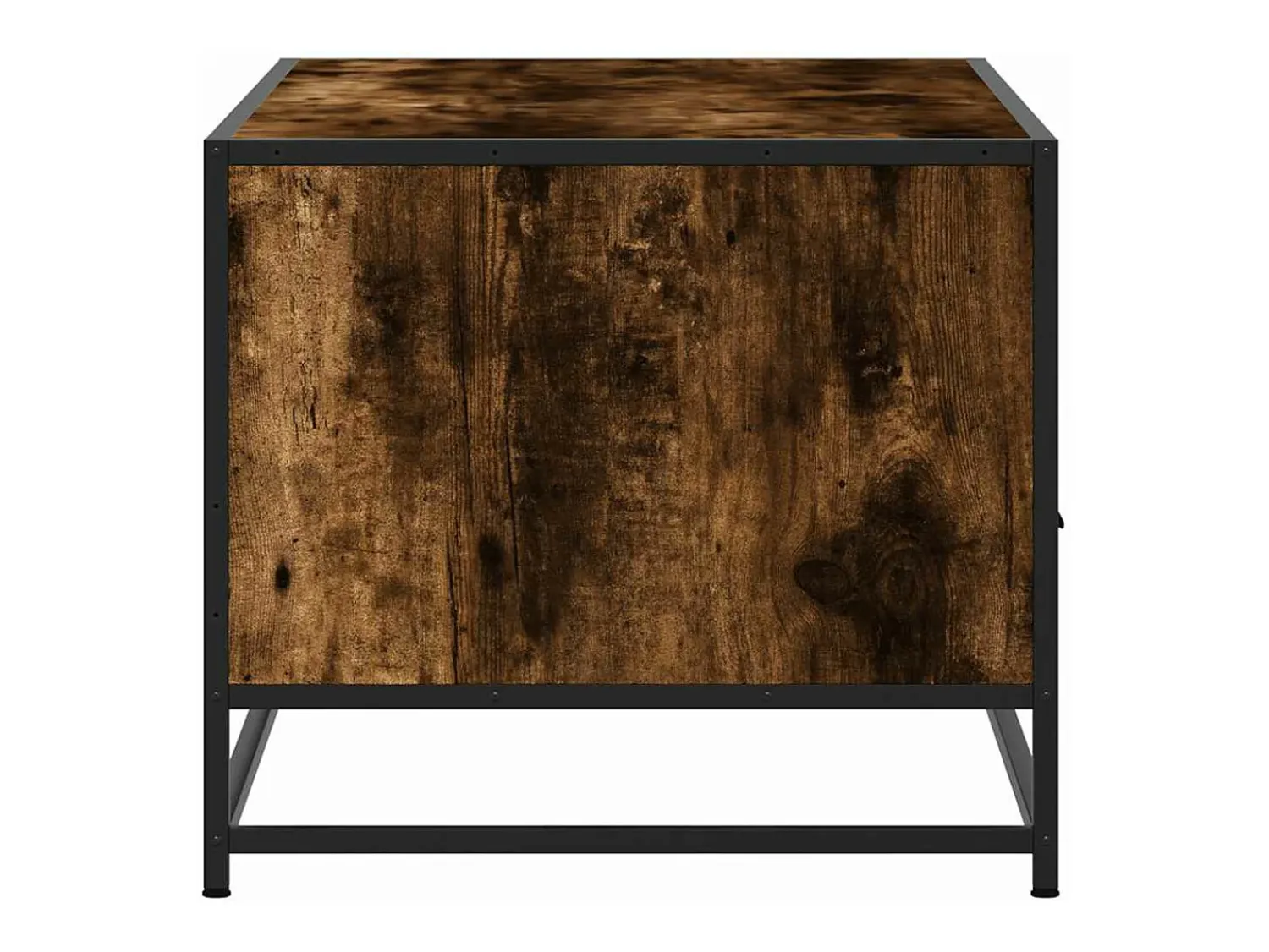 Mesa De Centro*vidaxl Mesa de centro 100x50x45cm deriv. madeira/metal carvalho fumado Natural claro