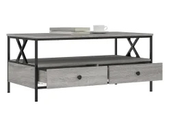 vidaxl Mesa de centro 100x51x45cm derivados de madeira sonoma^ Mesa De Centro