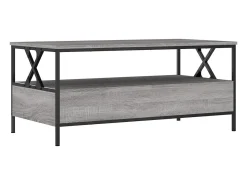 vidaxl Mesa de centro 100x51x45cm derivados de madeira sonoma^ Mesa De Centro