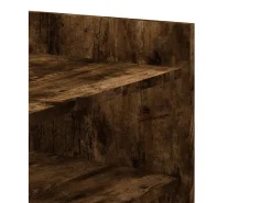 vidaxl Mesa de centro 100x50x50cm derivados de madeira carvalho fumado^ Mesa De Centro