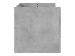 Mesa de centro 100x50x50cm derivados de madeira cinza cimento PT640548^ Mesa De Centro