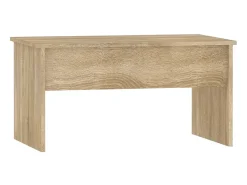 Mesa De Centro| Mesa de centro 80x50,5x41,5cm madeira processada carvalho sonoma PT421109 Castanho