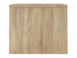 Mesa De Centro| Mesa de centro 80x50,5x41,5cm madeira processada carvalho sonoma PT421109 Castanho