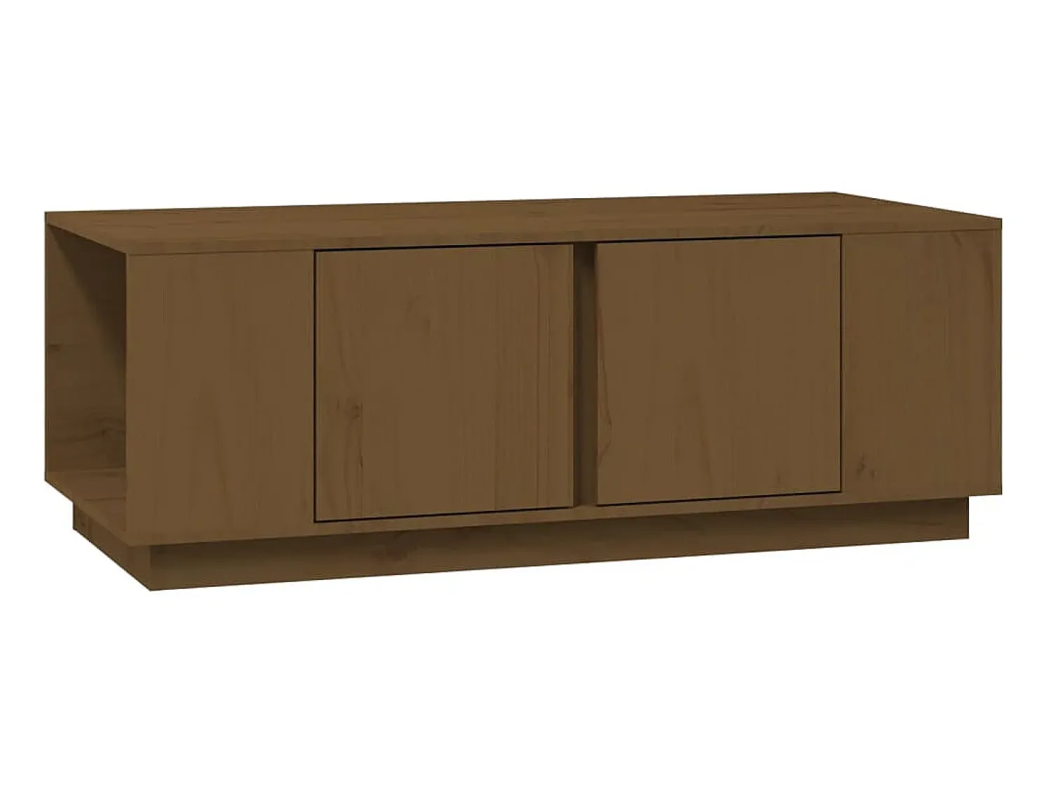 Online Mesa de centro 110x50x40cm madeira de pinho maciça mel PT868128 Castanho