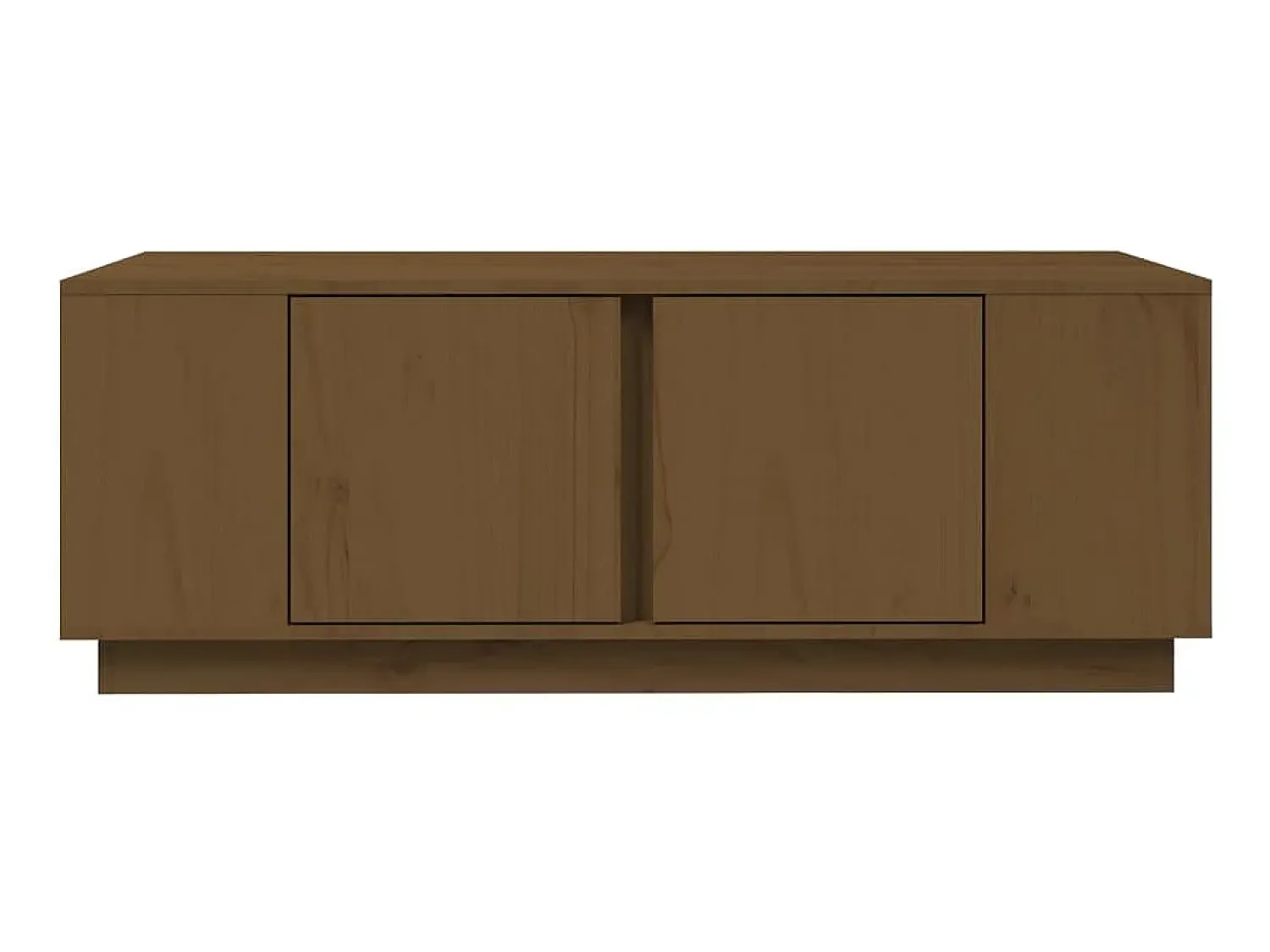Online Mesa de centro 110x50x40cm madeira de pinho maciça mel PT868128 Castanho