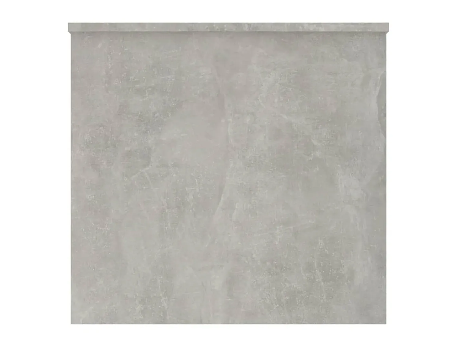 Mesa De Centro| Mesa de centro 102x55,5x52,5cm madeira processada cinza cimento PT750674 Cinzento