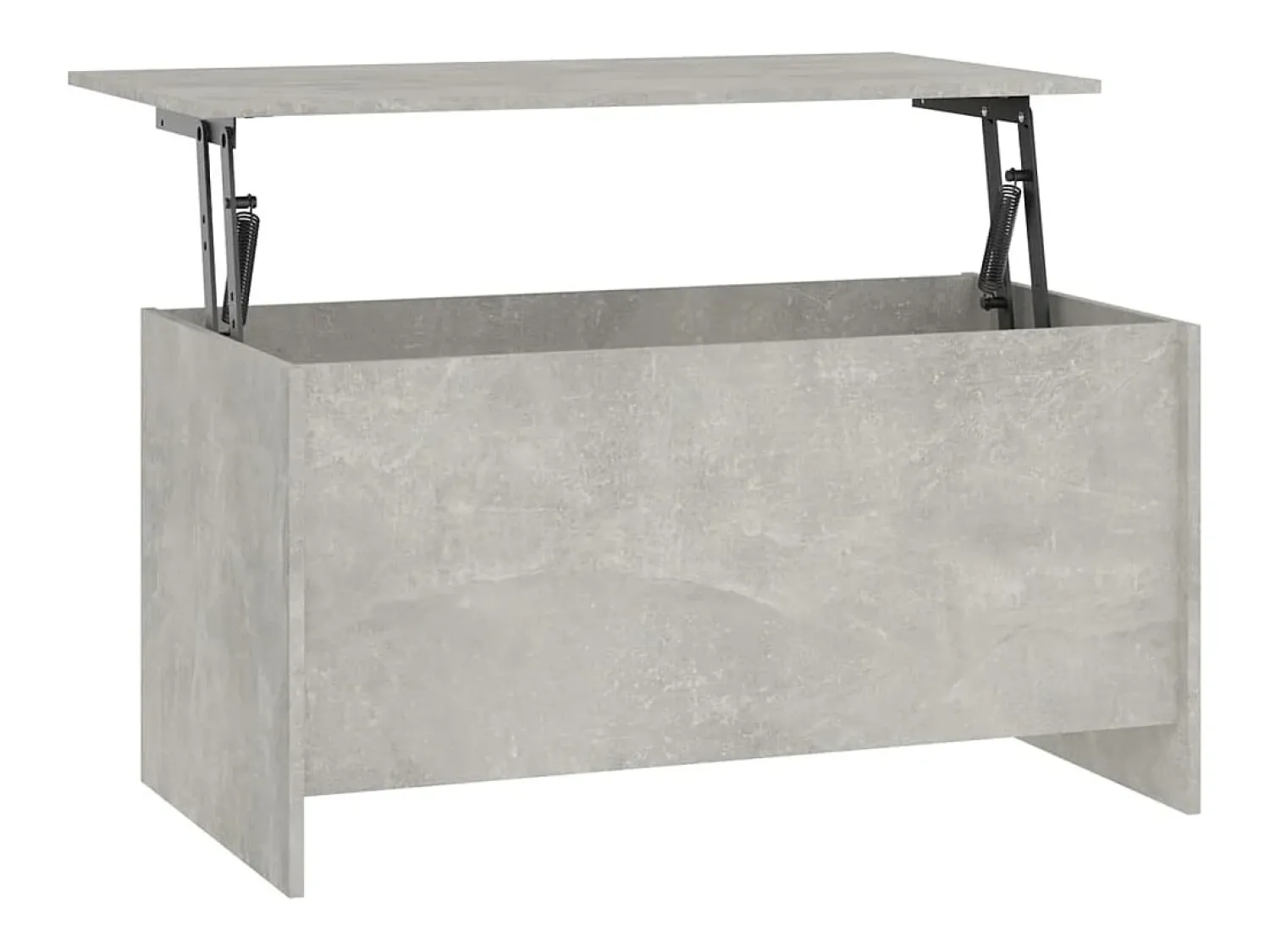 Mesa De Centro*vidaxl Mesa de centro 102x55,5x52,5cm madeira processada cinza cimento Cinzento