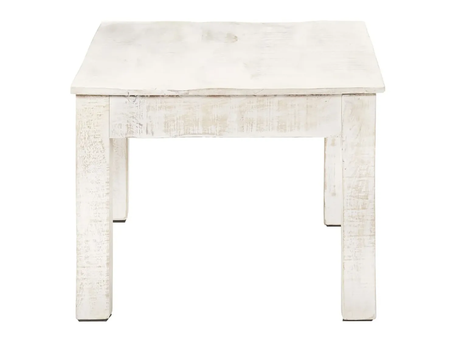 Online Mesa de centro 110x60x45cm madeira de mangueira maciça PT660517 Branco