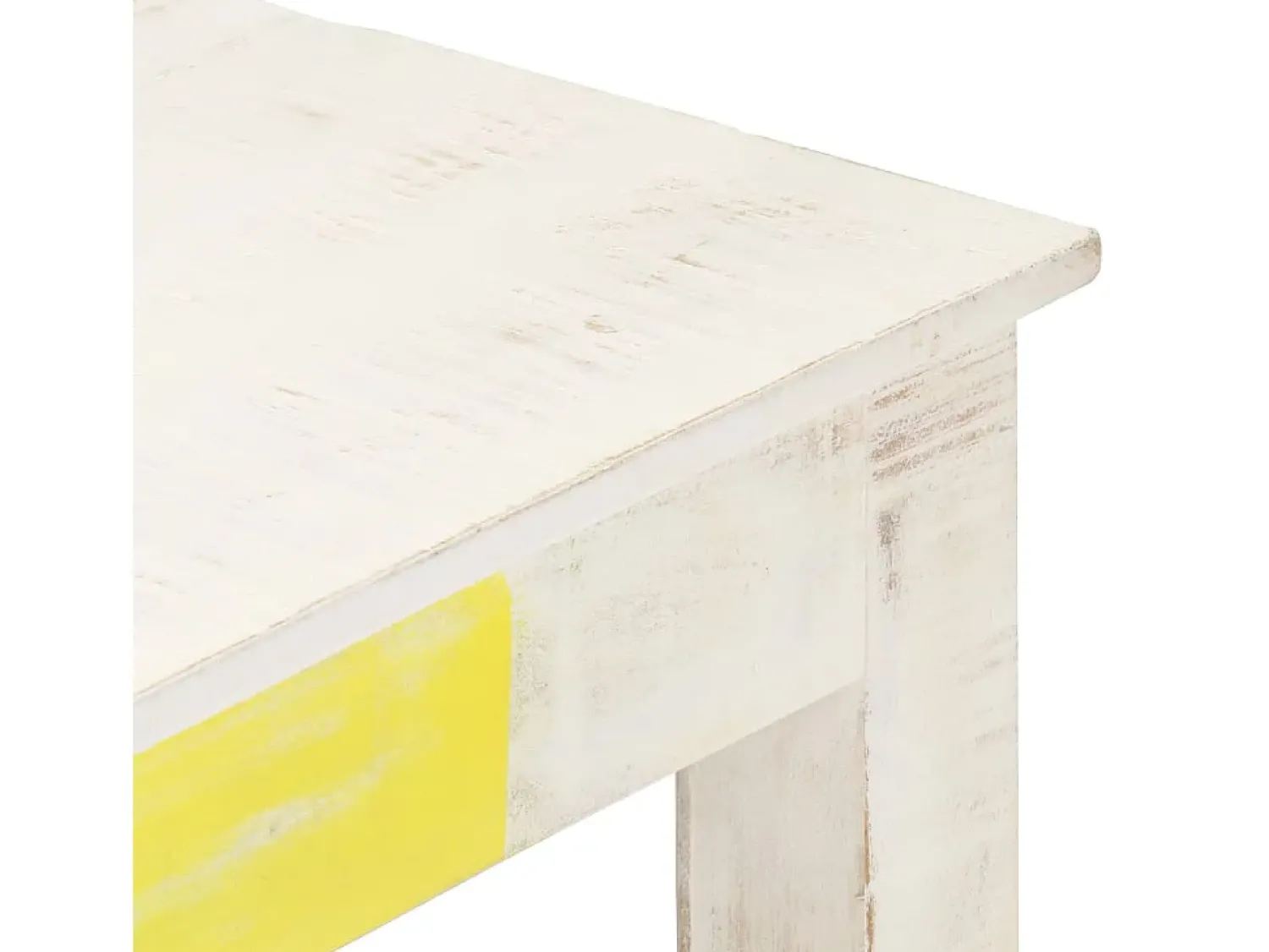 Online Mesa de centro 110x60x45cm madeira de mangueira maciça PT660517 Branco