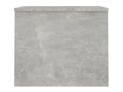 Mesa De Centro* Mesa de centro 80x50,5x41,5cm madeira processada cinza cimento PT404327 Cinzento