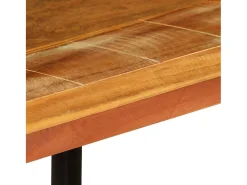 Mesa De Centro|vidaxl Mesa de centro 100x60x35cm madeira recuperada maciça Natural claro