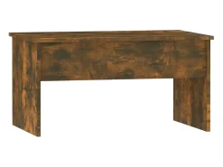 Mesa De Centro* Mesa de centro 80x50,5x41,5cm madeira processada carvalho fumado PT624213 Castanho