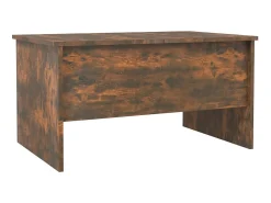 Mesa De Centro| Mesa de centro80x50x42,5cm madeira processada carvalho fumado PT954374 Castanho
