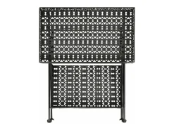 Discount Mesa de chá dobrável estilo vintage metal 58x35x72 cm PT629125 Preto