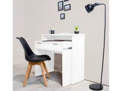 Consola|duehome Mesa de consola Aput Cinzento