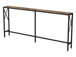 Hot Vicco Mesa de consola carvalho rústico 174x20x77 lima Natural escuro