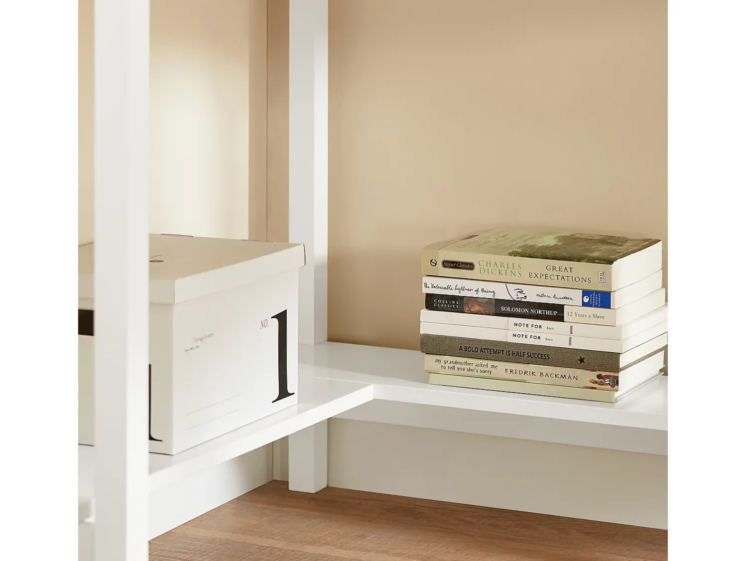 Best Sobuy Mesa de consola de canto branca com gaveta, triângulo FWT31-W Branco