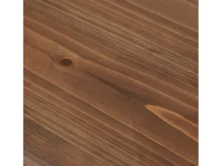 Consola|Tribesigns Mesa de Consola de Madeira Sólida 160cm, Mesa de Entrada no Estilo Rural, Mesa Longa para Sofá Castanho