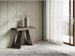ITAMOBY Mesa de consola extensível 90x40/196 cm Diamante Small Premium cinza pomba^ Consola