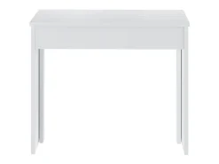 Vente-unique Mesa de consola extensível para 12 lugares - 6 extensões - Branca - ONEGA^ Consola