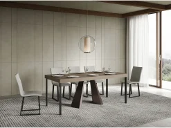 Sale ITAMOBY Mesa de consola extensível 90x40/300 cm Diamante Premium cinza pomba Taupe