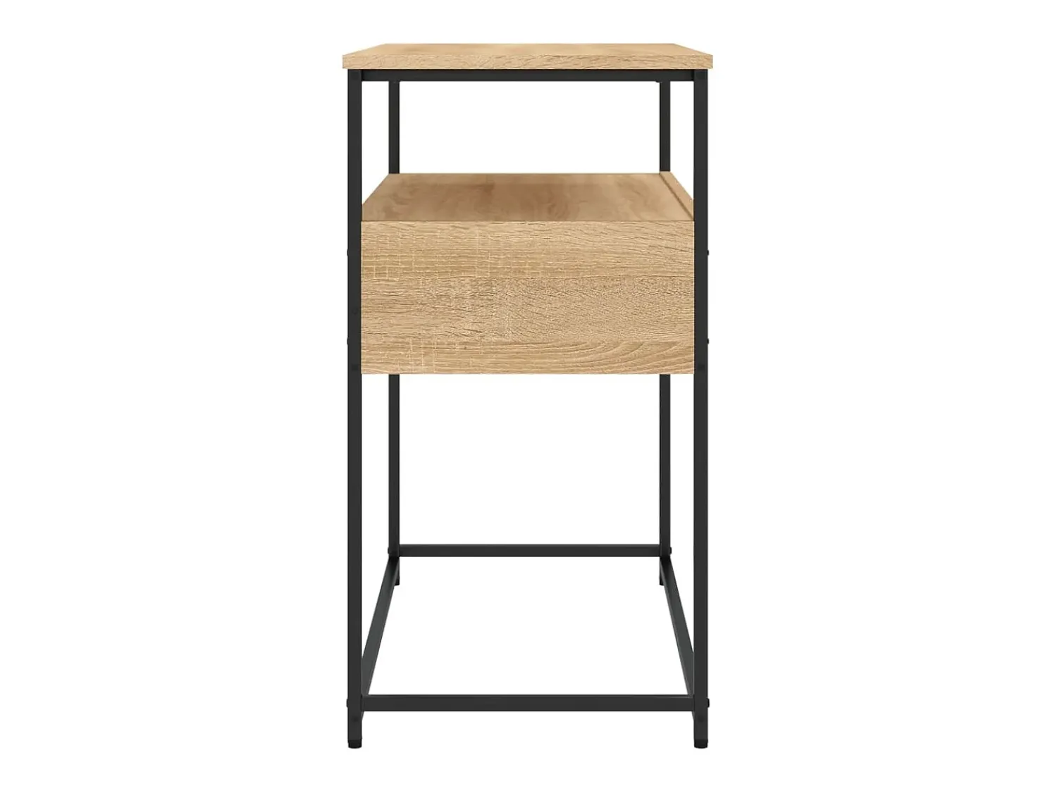 vidaxl Mesa de console Carvalho Sonoma 75x40x75 cm Madeira projetada^ Consola