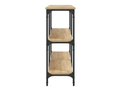 Consola|vidaxl Mesa de console Carvalho Sonoma 200x29x75 cm Madeira projetada Natural claro