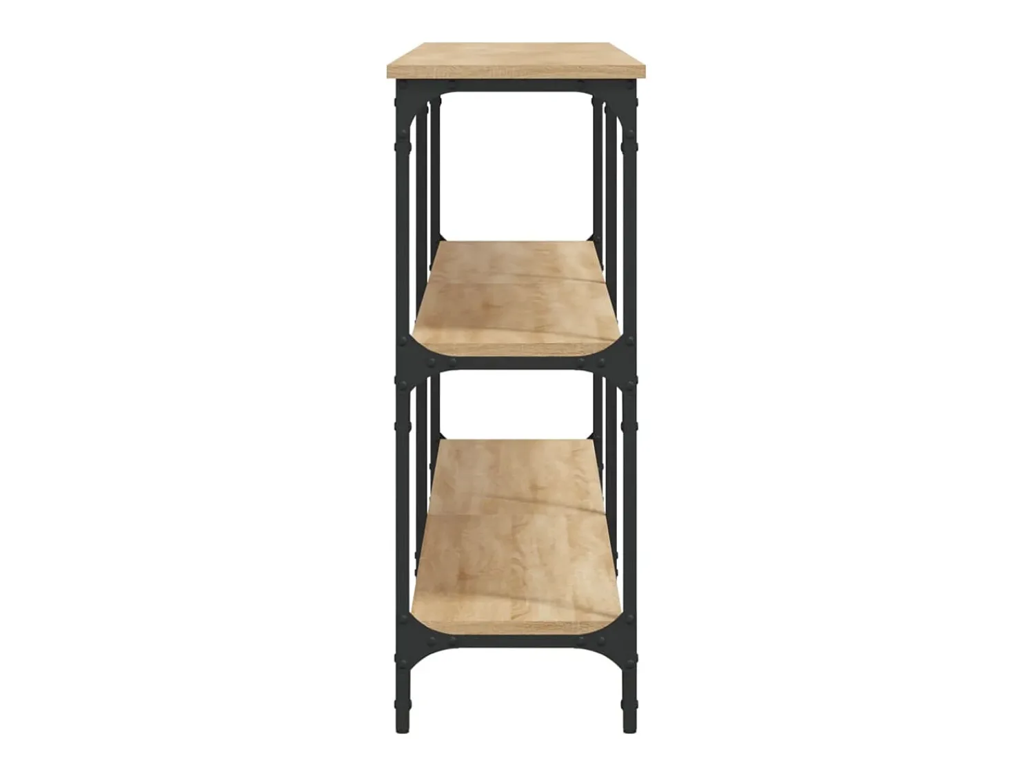 Consola|vidaxl Mesa de console Carvalho Sonoma 200x29x75 cm Madeira projetada Natural claro