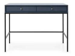 Consola| Mesa de console com 2 gavetas, 104x77 cm Azul