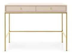 Mesa de console com 2 gavetas, 104x77 cm^ Consola