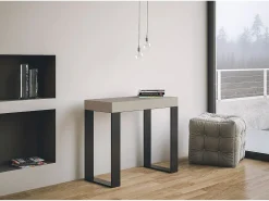 Sale ITAMOBY Mesa de console extensível 90x40/300 cm Tecno Premium cashmere Cinzento