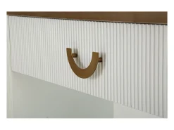 Consola| Mesa de Console Toulouse 121X40X78 cm Branco