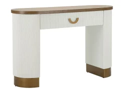 Consola| Mesa de Console Toulouse 121X40X78 cm Branco