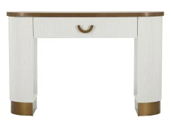 Consola| Mesa de Console Toulouse 121X40X78 cm Branco
