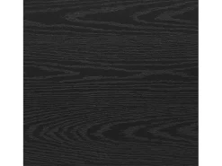 Consola*Tribesigns Mesa de entrada para console de 110 cm com armazenamento, mesa para trás do sofá em formato de C único em Preto