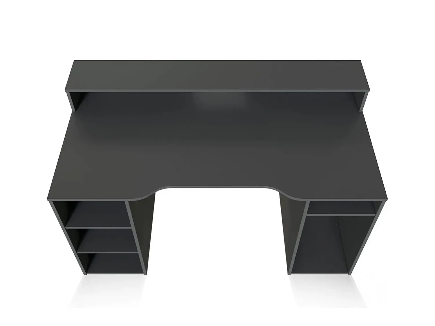 Consola|duehome Mesa de escrita Galax Cinzento