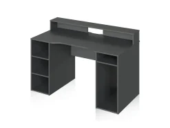 Consola|duehome Mesa de escrita Galax Cinzento