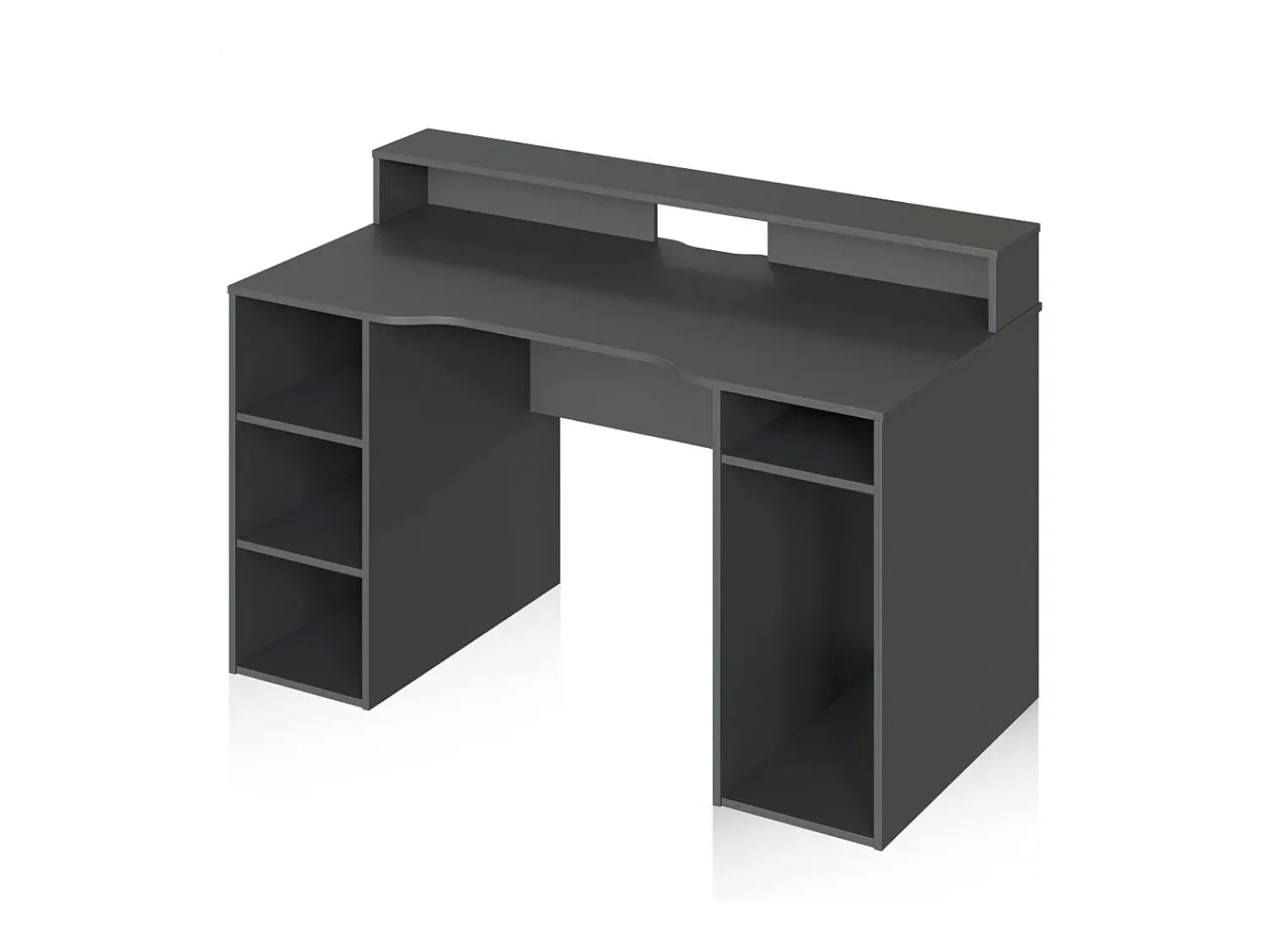 Consola|duehome Mesa de escrita Galax Cinzento