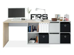 Consola|duehome Mesa de escritorio Move Natural claro