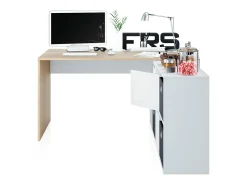 Consola|duehome Mesa de escritorio Move Natural claro