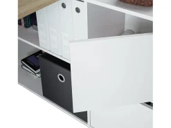 Consola|duehome Mesa de escritorio Move Natural claro