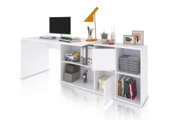Consola*duehome Mesa de escritorio Move Cinzento