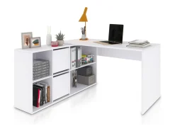 Consola*duehome Mesa de escritorio Move Cinzento