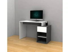 Móvel De Tv|Saldosystocks Mesa de Escritório DN com Gaveta, 119x76cm Branco